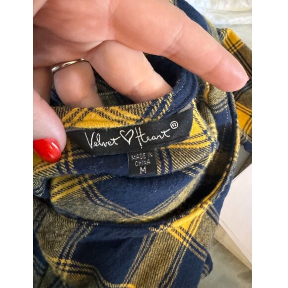 Velvet Heart Flannel T-shirt Dress - Picture 3 of 3